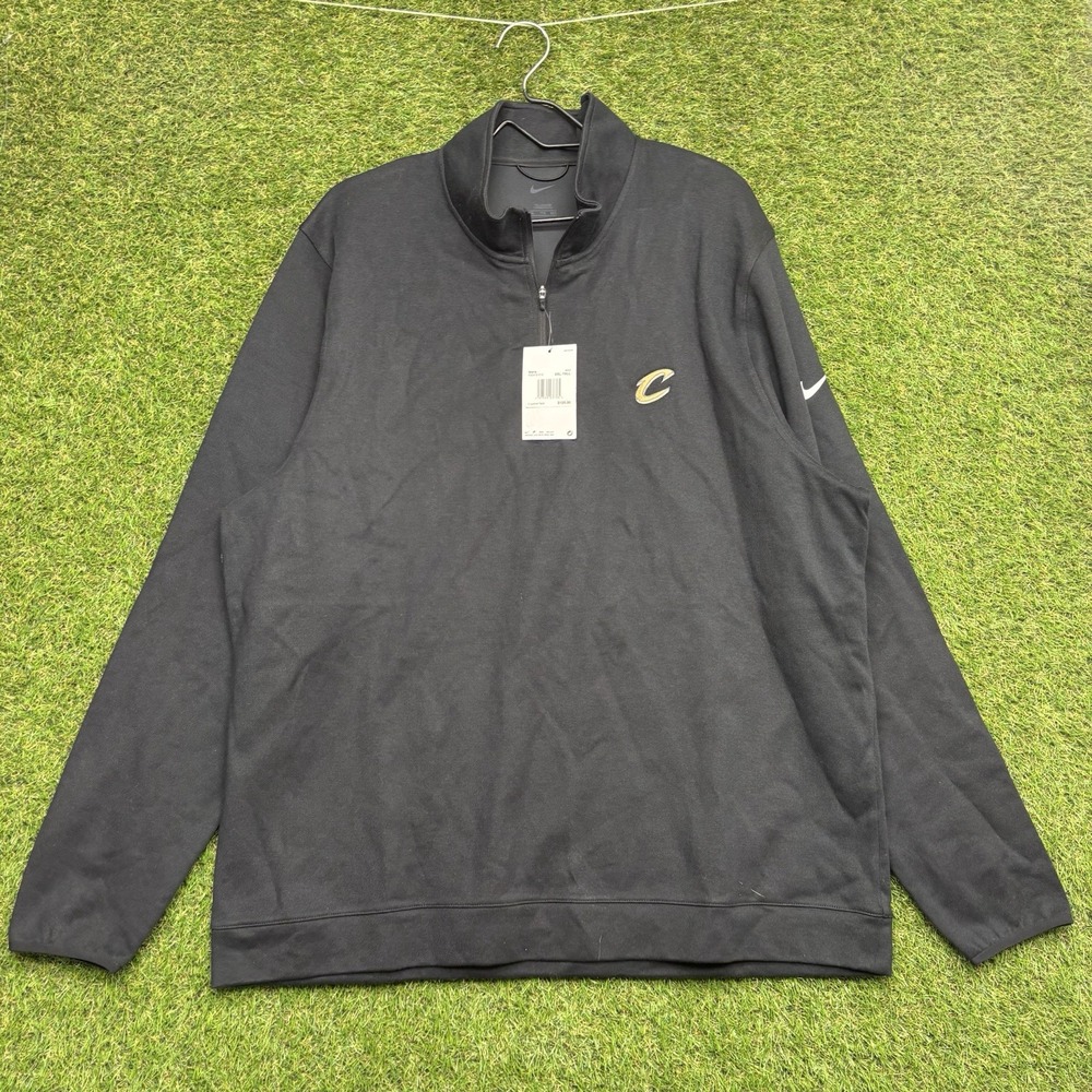 Cleveland Cavaliers Nike Pullover Mens 2XL 1/4 Zip Performance Player Issue NWT